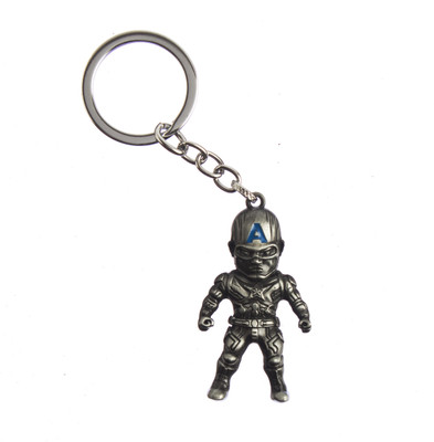 Techpro Avengers Superhero Captain America Model Key Chain(Multicolor)