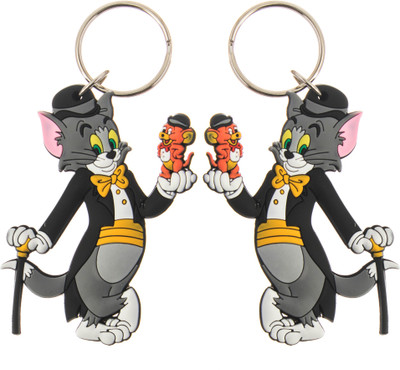 AVI Doublesided Tom with Jerry ComboPack Key Chain(Multicolor)