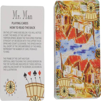 

Bs Spy Magic Marked Playing Cards Best For Flashh Duplex Centered Board (MULTICOLOR)(Multicolor)