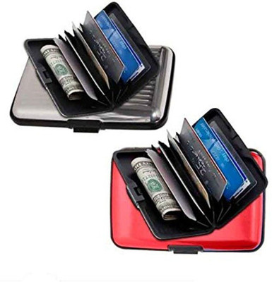 

Aahum 6 Card Holder(Set of 2, Multicolor)