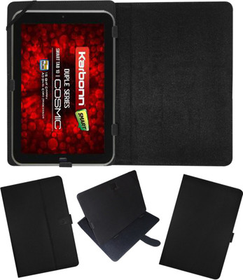 Fastway Book Cover for Karbonn Smart Tab 10 Inch Cosmic(Black)