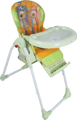 

Toyhouse Baby Premium High Chair, Green(Multicolour)