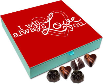 

Chocholik Valentines Day Gift Box - I Will Always Love You Chocolate Box - 9pc Truffles(108 g)