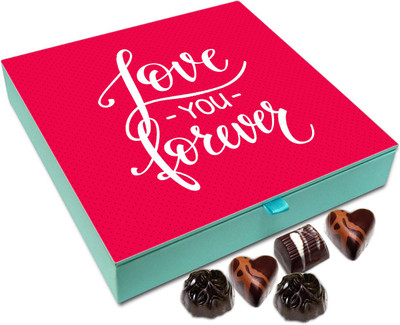 

Chocholik Valentines Day Gift Box - I Will Love You Forever Chocolate Box - 9pc Truffles(108 g)