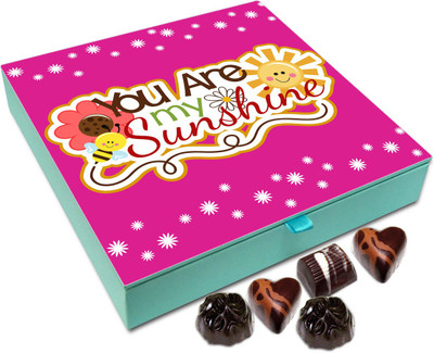 

Chocholik Valentines Day Gift Box - You Are My Sunshine Chocolate Box - 9pc Truffles(108 g)
