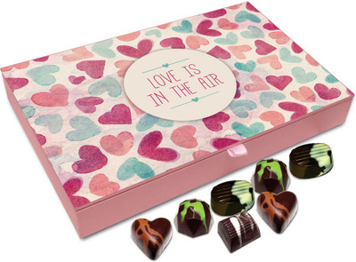 

Chocholik Valentines Day Gift Box - Love Is Everywhere Chocolate Box - 12pc Truffles(144 g)