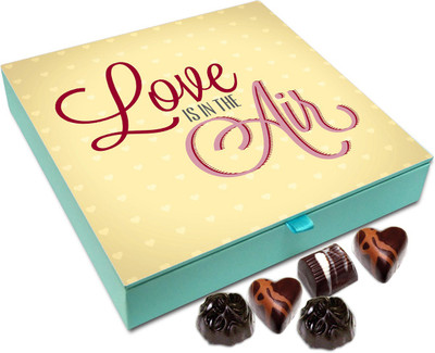 

Chocholik Valentines Day Gift Box - Love Is In The Air Chocolate Box - 9pc Truffles(108 g)