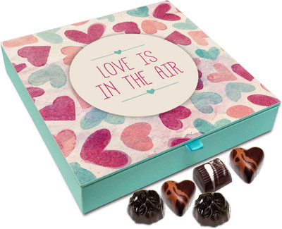 

Chocholik Valentines Day Gift Box - Love Is Everywhere Chocolate Box - 9pc Truffles(108 g)