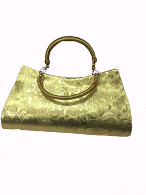 

K.K. GIFTS Casual Gold Clutch