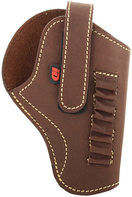 

SHAH 32 Bore Revolver Cover (brown) Racquet Carry Case/Cover Free Size(Brown)