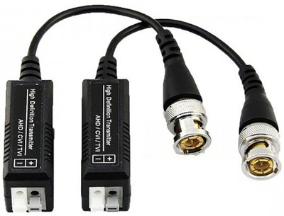 

Axcess Video Balun For AHD, HD-TVI, HD-CVI Network Cable(Black)