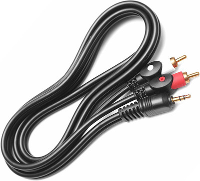 

UltimaCords&Cables UC092 RCA Audio Video Cable(Compatible with DVD player, TV, Wii box, video camera, VCR, Black)