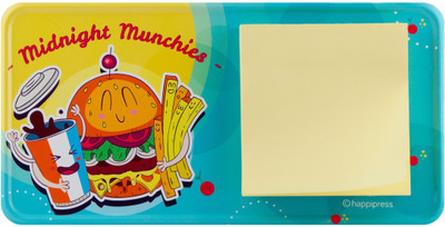 

Happipress 1 Compartments Aluminium Memo Pad(Multicolor)