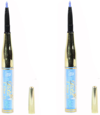 

Selva Front Glossy Liquid eye Liner set of 2 9 ml(Blue)