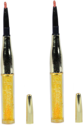

Selva Front Glossy Liquid eye Liner set of 2 vnn 9 ml(Orange)