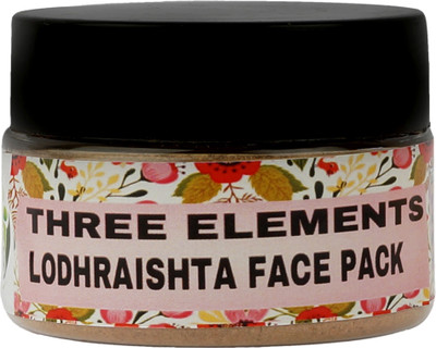 

THREE ELEMENTS Lodhraishta Face Pack For Removing Dead Skin Cells(25 g)