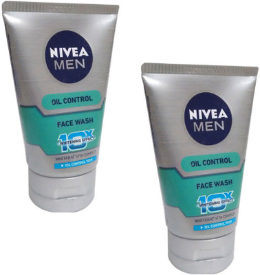 

Nivea Men Oil Control ( Pack of 2) Face wash Face Wash(50 g)