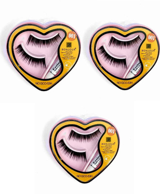 

Bonjour eye lashes pack of three(Pack of 3)