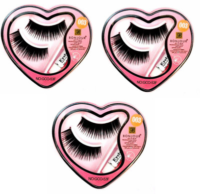 

Bonjour eye lashes pack of three(Pack of 3)