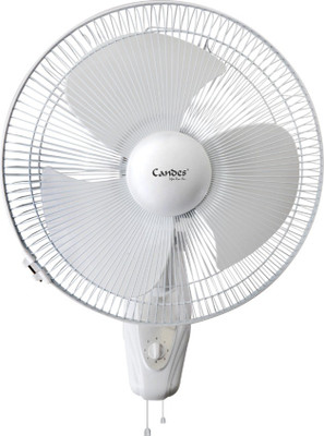 

Candes Pacer 12" 3 Blade Wall Fan(White, Pack of 1)