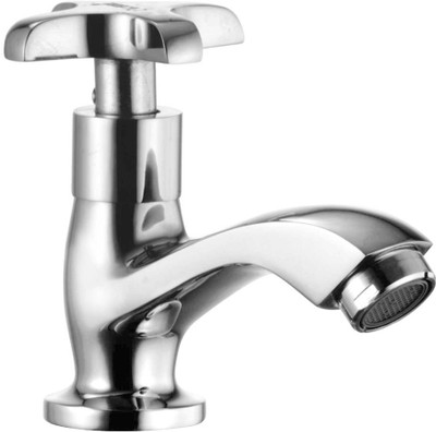 

Oleanna SA-04 Salsa Pillar Cock Chrome Finishing (Disc Fitting | Quarter Turn | Form Flow) Pillar Tap Faucet(Deck Mount Installation Type)