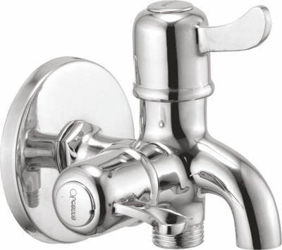

Oleanna MC-15B Magic 2 In 1 Bib Cock With Wall Flange Bib Tap (Disc Fitting | Quarter Turn | Form Flow) Bib Tap Faucet(Wall Mount Installation Type)