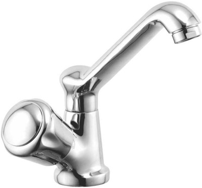 

Oleanna RL-14 Royal Swan Neck Pillar Tap With Swivel Spout For Sink And Basin Kitchen And Bathroom (Disc Fitting | Quarter Turn | Form Flow) Spout Faucet(Vessel Installation Type)
