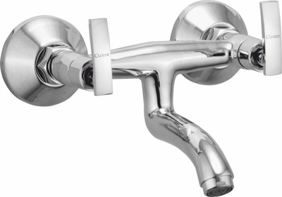 

Oleanna DE-18 Desire Wall Mixer Non-Telephonic With Hot & Cold Water Feature (Disc Fitting | Quarter Turn | Form Flow) Mixer Faucet(Wall Mount Installation Type)