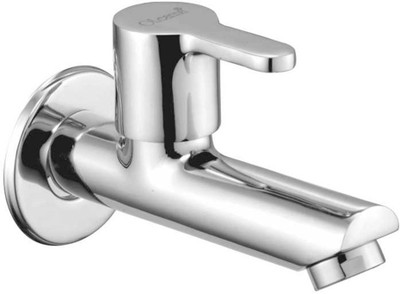 

Oleanna SE-07 Orange Long Nose Bib Cock With Wall Flange Long Body Tap (Disc Fitting | Quarter Turn | Form Flow) Bib Tap Faucet(Wall Mount Installation Type)