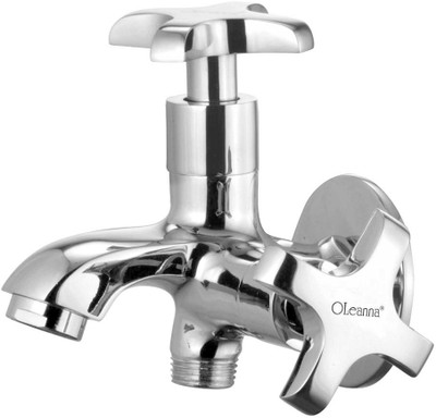 

Oleanna SA-15B Salsa 2 In 1 Bib Cock With Wall Flange Bib Tap (Disc Fitting | Quarter Turn | Form Flow) Bib Tap Faucet(Wall Mount Installation Type)