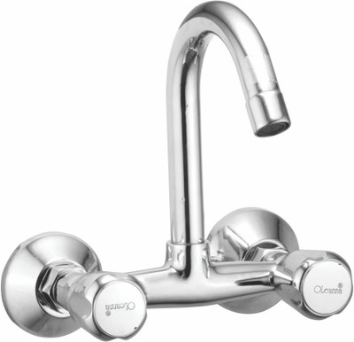 

Oleanna CR-17 Caliber Sink Mixer With Hot & Cold Water Feature (Disc Fitting | Quarter Turn | Form Flow) Mixer Faucet(Wall Mount Installation Type)