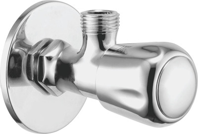 

Oleanna CA-02 Croma Angle Valve With Wall Flange Agular Stop Cock (Disc Fitting | Quarter Turn) Angle Cock Faucet(Wall Mount Installation Type)