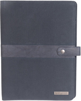 

Lets Talk Design CANVAS WITH LEATHER Office accessories, accessories(Set Of 1, Navy Blue)