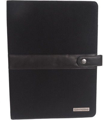 

Lets Talk Design CANVAS WITH LEATHER Office accessories, accessories(Set Of 1, Black)
