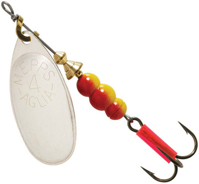 

Meeps Spinner Plastic Fishing Lure(Pack of 1, Size 4)