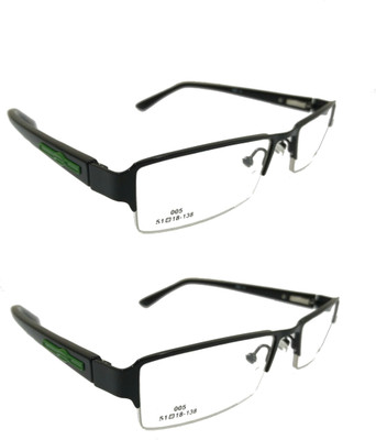 

Only Half Rim Rectangle Frame(51 mm