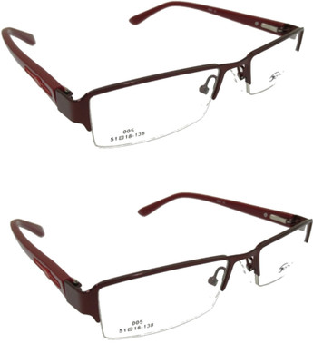 

Only Half Rim Rectangle Frame(51 mm