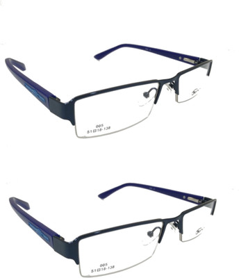 Only Half Rim Rectangle Frame(51 mm