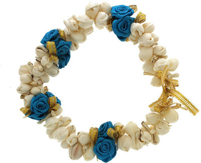 

Anuradha Art Jewellery Hair Gajara Bun Clip(Blue, White)