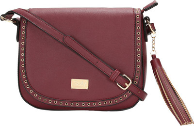 Allen Solly Sling Bag(Maroon)