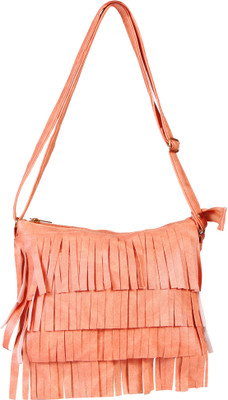 

Howdy howdy-ss15124 Sling Bag(Pink, 5 L)
