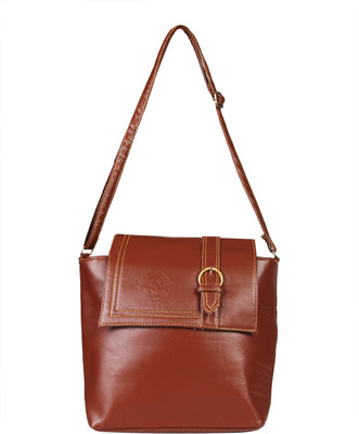 

Howdy howdy-ss15118 Shoulder Bag(Brown, 5 L)