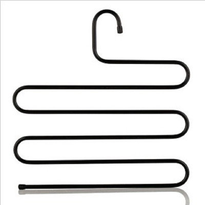 

ShopAis Iron stainless steel s multi-layered pants rack pants hanger Closet Organizer( )