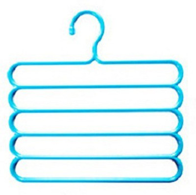 

ShopAis 5 Layer Colorful Pants Scarf Hanger Closet Organizer( )