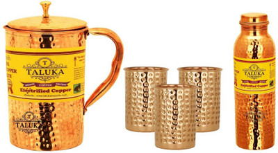 TALUKA T-CHBTJ-HJLBC-HG3P Jug Glass Set(Copper)