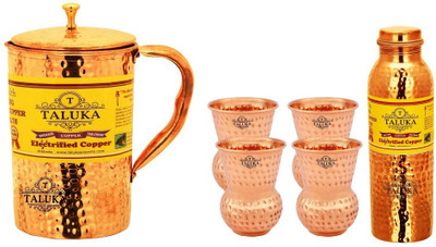 TALUKA T-CHBTJ-HJLBC-DG4P Jug Glass Set(Copper)