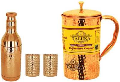 TALUKA T-CHBTJ-CHAB-HG2P Jug Glass Set(Copper)