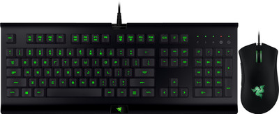 

Razer Razer Cynosa-Pro-Deathadder2000 Bundle-3 Colors LED Gaming Keyboard Gaming Keyboard(Black)