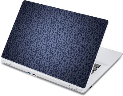 

ezyPRNT Blue Rose Floral Pattern (13 to 13.9 inch) Vinyl Laptop Decal 13