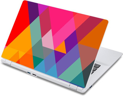 

ezyPRNT Colorful Triangles Pattern (13 to 13.9 inch) Vinyl Laptop Decal 13